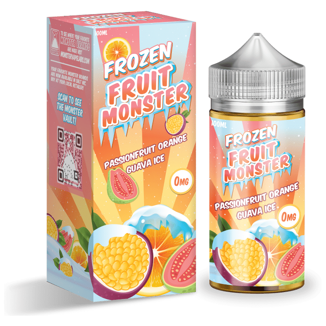 Frozen Fruit Monster Passion Orange Guava Ice