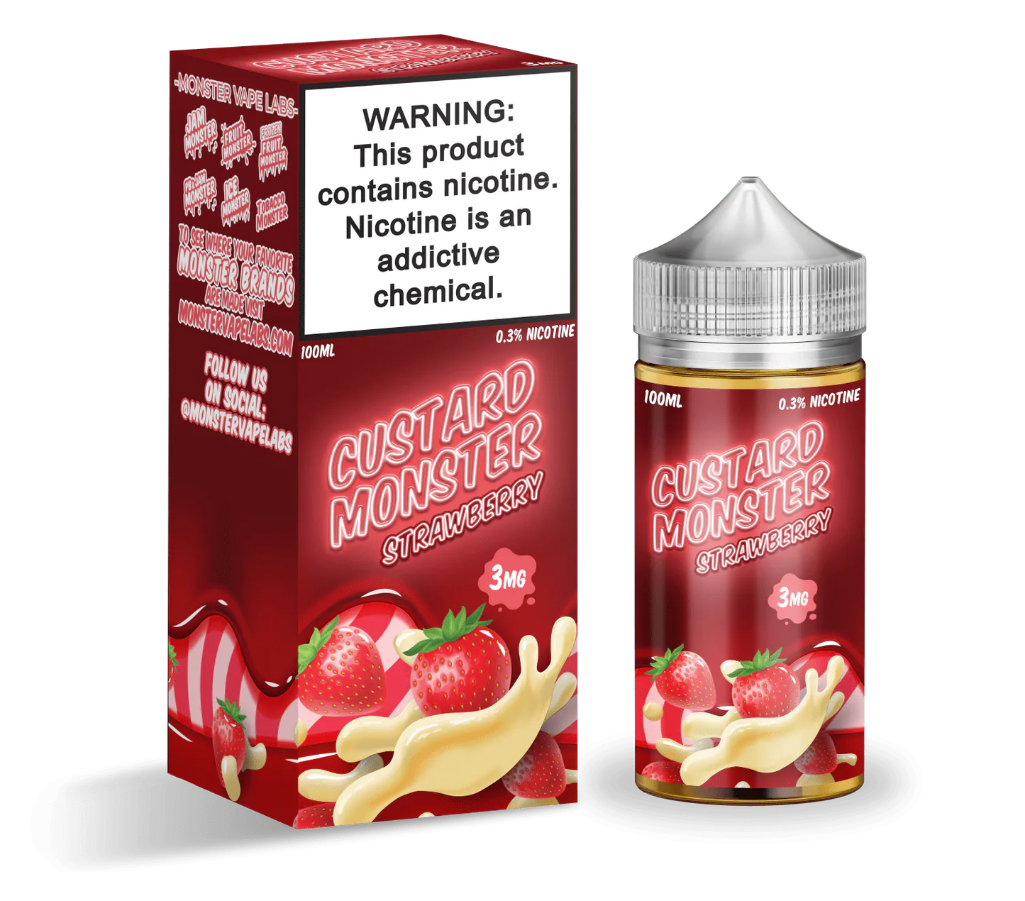 Custard Monster (Strawberry)