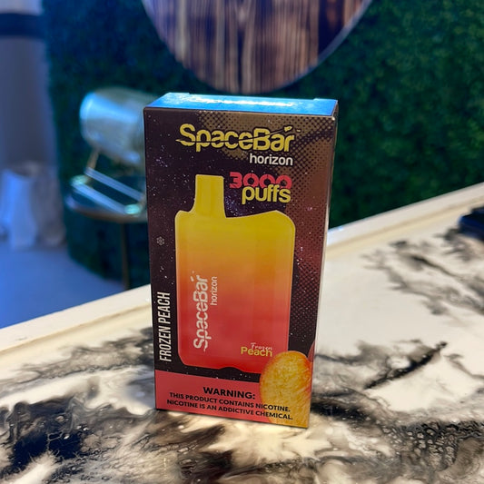 Frozen Peach Space bar (3000 puffs)