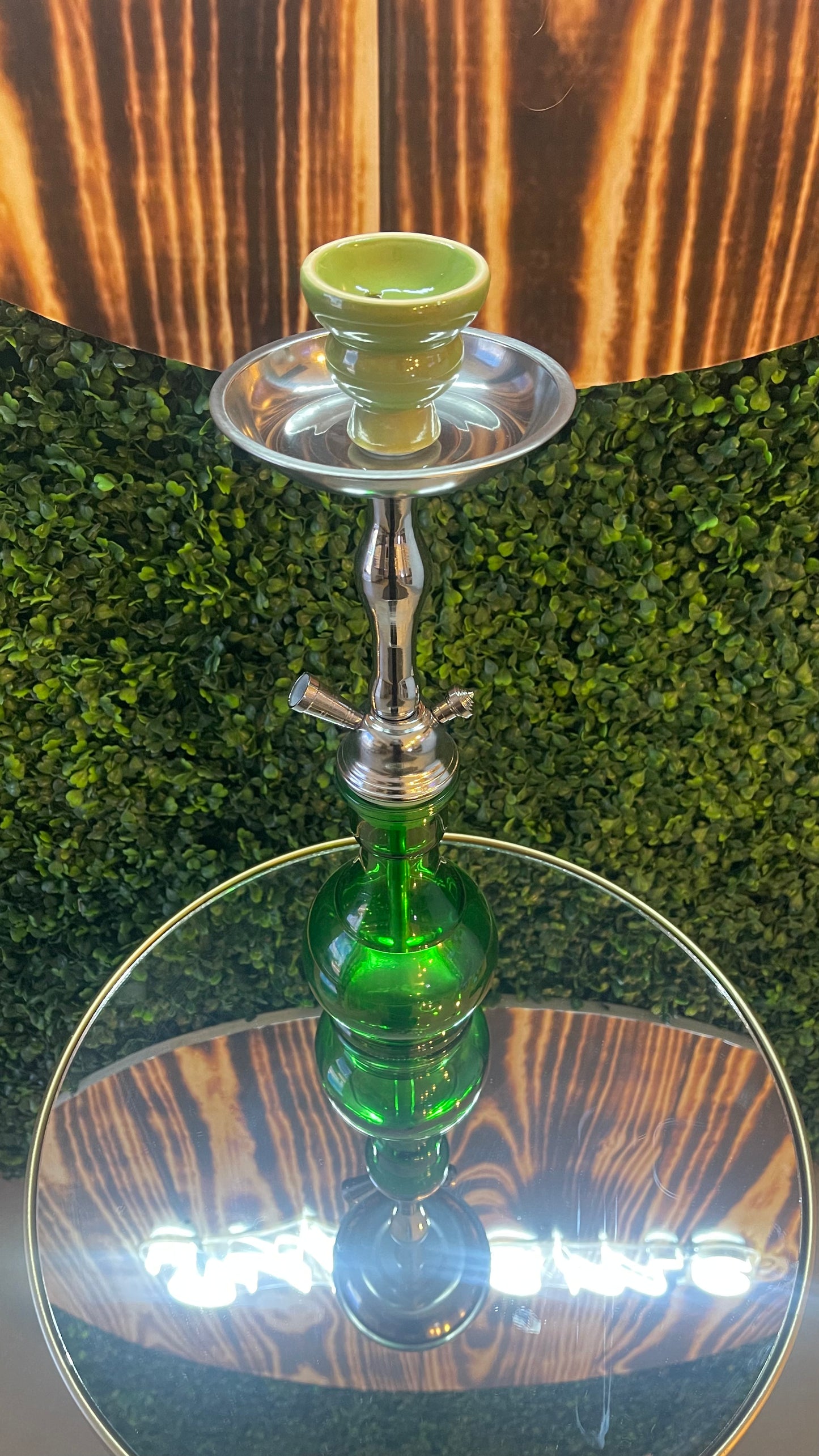 Precious Hookah 1 Hose Green