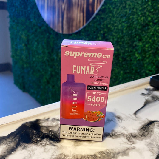 Supreme Fumar WATERMELON CANDY(5400 puffs)