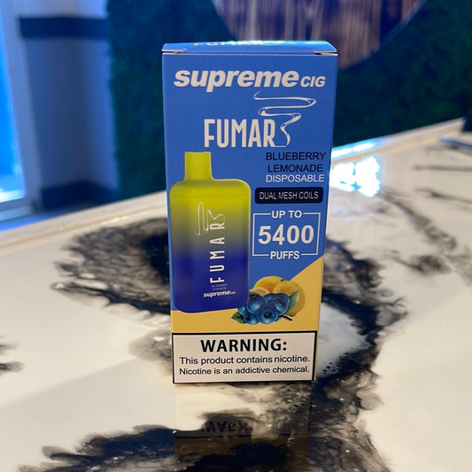 Supreme Fumar Blueberry lemonade (5400 puffs)